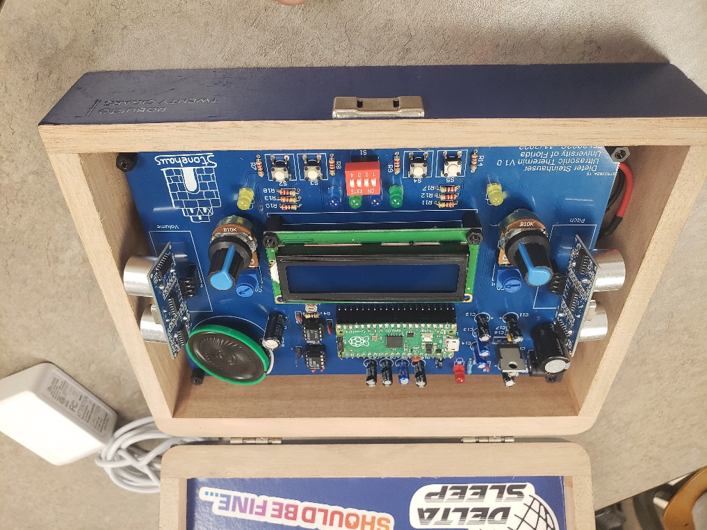 The Finished Project in it's case.